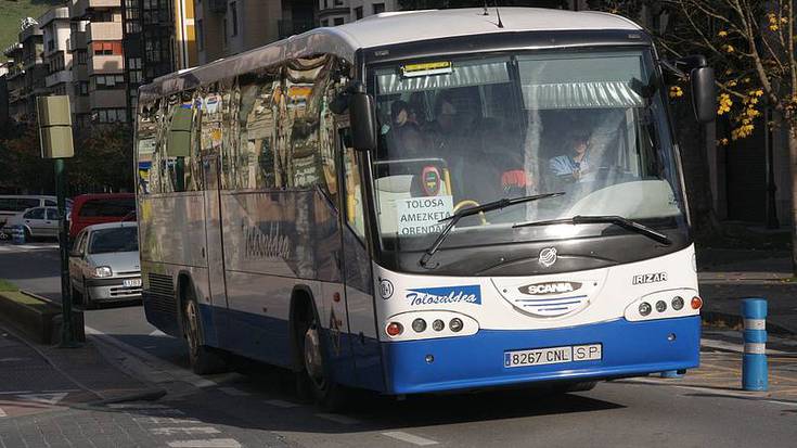 Iaztik hona %60 igo da Tolosaldeko autobus zerbitzuaren erabilera
