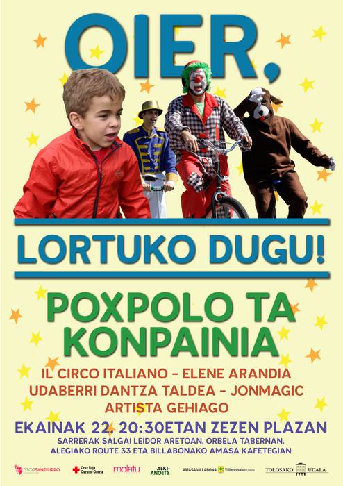 'Oier, lortuko dugu' ikuskizuna