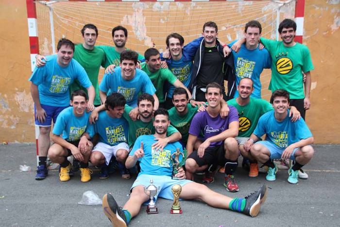 Santio jaietako futbito txapelketa 2015 12 1438009780991