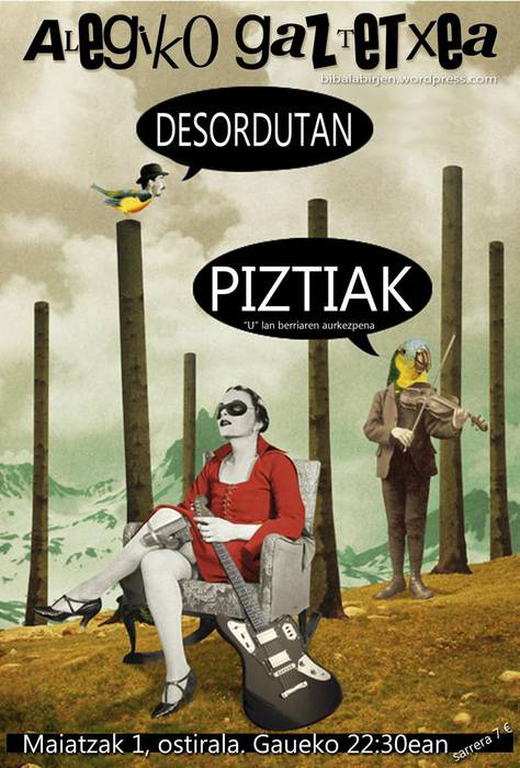 Kontzertuak. Desordutan eta Piztiak