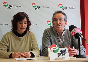 Hurrengo legealdian "pisuzko proiekturik ez gauzatzeko arriskuaz" ohartarazi du Tolosako EAJk