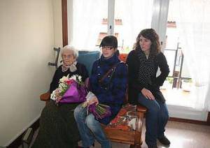 Juana Iñurritak 100 urte bete ditu