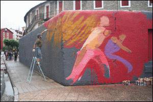Beantatuz graffiti eta mural erakustaldian zortzi artista gonbidatu izango dira