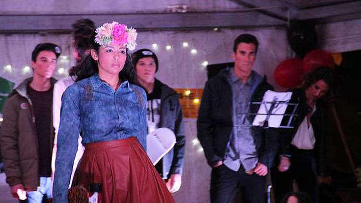 Lopez Mendizabal plaza, moda pasarela egun batez