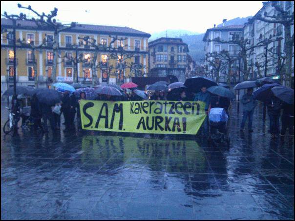 SAMeko langileak, kaleratzeen aurka
