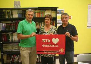 Aitzol euskaltegiko matrikula zabalik, ‘Nik maite dut euskara’ lelopean