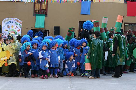 Inauteriak, Ostegun Gizena, eskolak, 2015 3 1423740967185