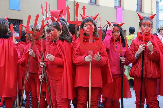 Inauteriak, Ostegun Gizena, eskolak, 2015 7 1423740970854