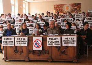 Hainbat eragilek ‘Tolosaldea osasun publikoaren alde’ plataforma sortu dute