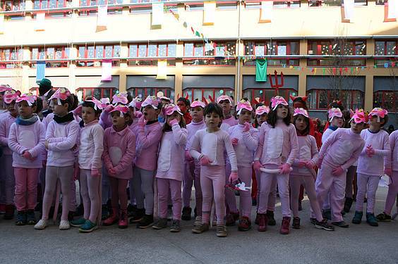 Inauteriak, Ostegun Gizena, eskolak, 2015 9 1423740972046