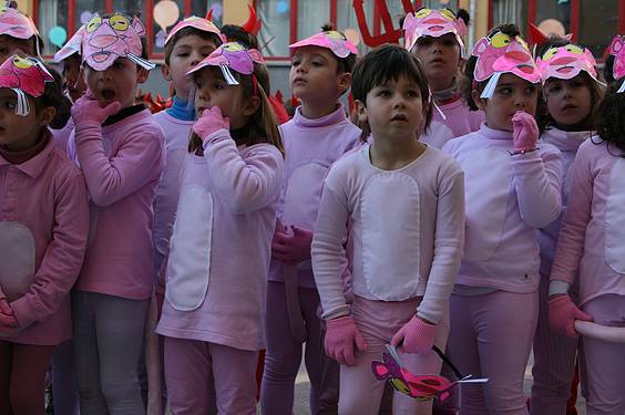 Inauteriak, Ostegun Gizena, eskolak, 2015 10 1423740972851