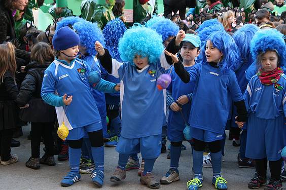 Inauteriak, Ostegun Gizena, eskolak, 2015 12 1423740974356