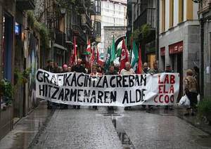 Grafikagintza grebara deitu dute ELA, LAB eta CCOOk