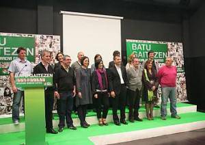 EAJ-ko hautagaien aurkezpena izan zen asteazkenean