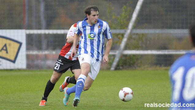 Julen Castañeda futbolari tolosarrak  Ponferradinan jokatuko du