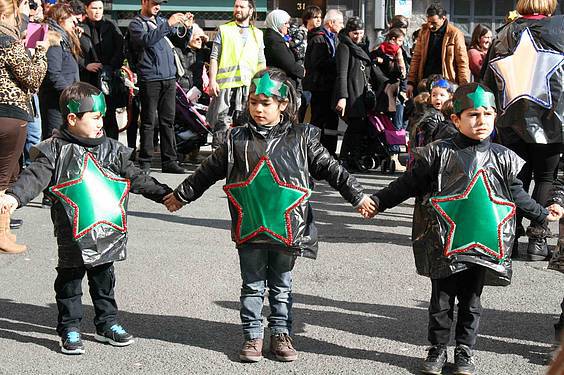 Eskolak, Ostegun Gizena, Inauteriak 2015 25 1423757572238