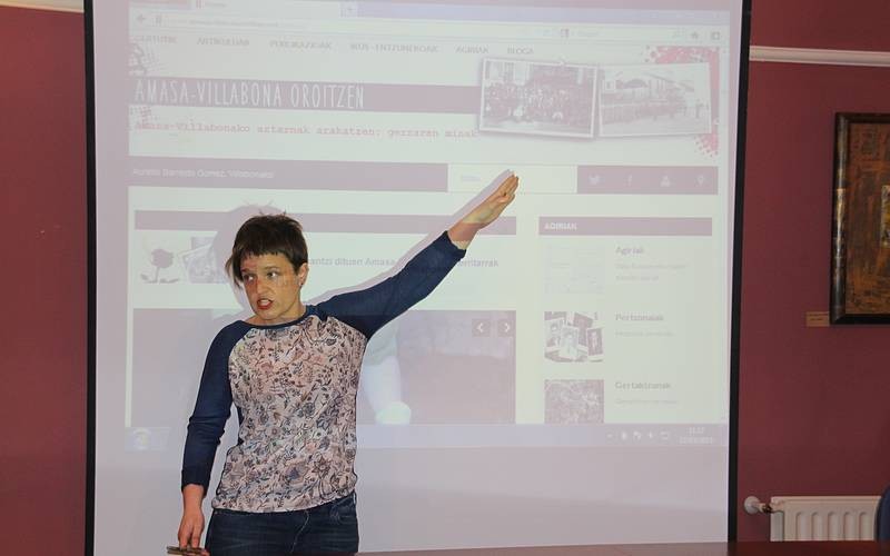 Amasa-Villabonako memoria historikoaren bilgunea interneten