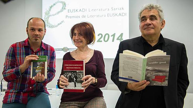 Bernardo Atxagak irabazi du Euskadi Literatura Saria