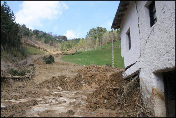 Urak bere bidea topatzen ez duenean