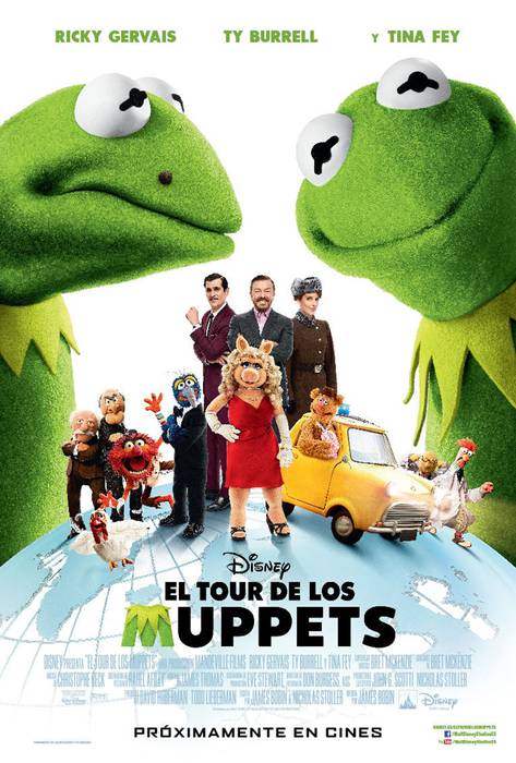 'El tour de los muppets' filma