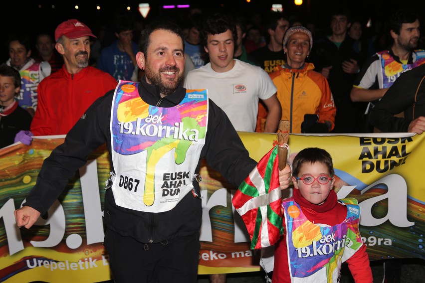 Korrika 20 badatorrela iragartzeko ekitaldiak eskualdean