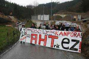 AHTren aurka manifestazioa egingo dute Tolosan, Kaldereroen Egunean