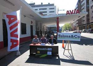 Gasolina merkeago Arriaran gasolindegian 'Tolosa&Co' Visa txartelarekin ordainduz gero