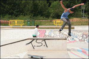 Bigarren Skate Txapelketa eta musika izango dira bihar, skate parkean