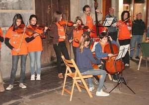 Musikariak Xexili Deuna ospatuz
