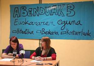 Euskara, hizpide eta festarako bide