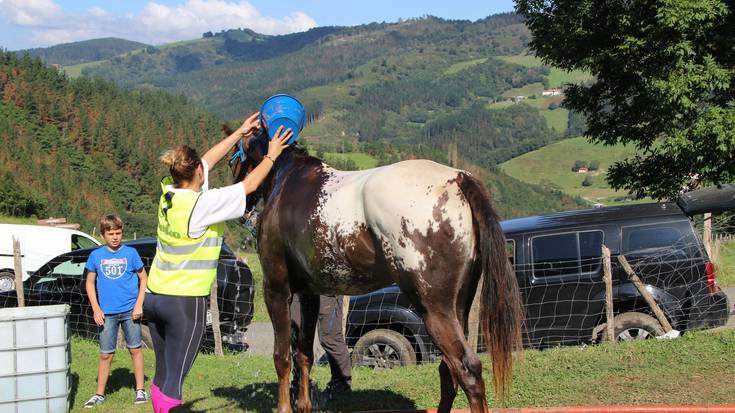 "Egun gogoangarria" Bedaioko VII. Zaldi Raid-ean