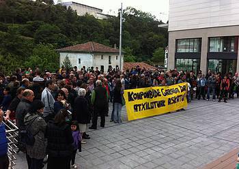 Aranalderen aurkako euroagindua salatzeko manifestaziora deitu dute