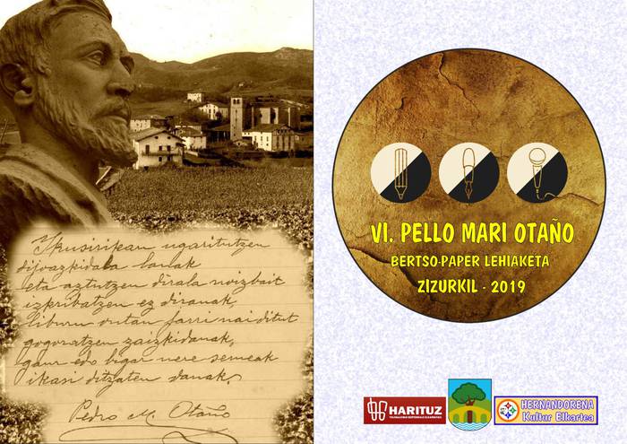 Martxan da VI. Pello Mari Otaño bertso-paper lehiaketa