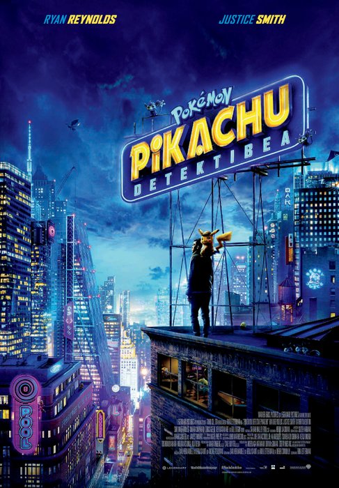 Pokemon. Pikachu detektibea