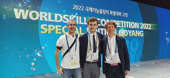 Adrian Arellanok Worldskills2022 txapelketan parte hartu du, Hego Korean