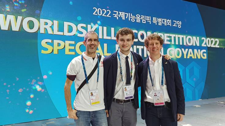 Adrian Arellanok Worldskills2022 txapelketan parte hartu du, Hego Korean