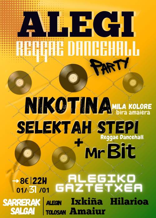 Nikotinaren 'Mila kolore' kontzerturako sarrera bikoitzaren sariduna