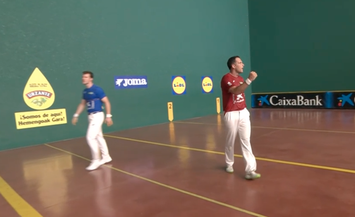 Erik Jakak 22-10 irabazi dio Iñaki Artolari San Fermin txapelketako lehian
