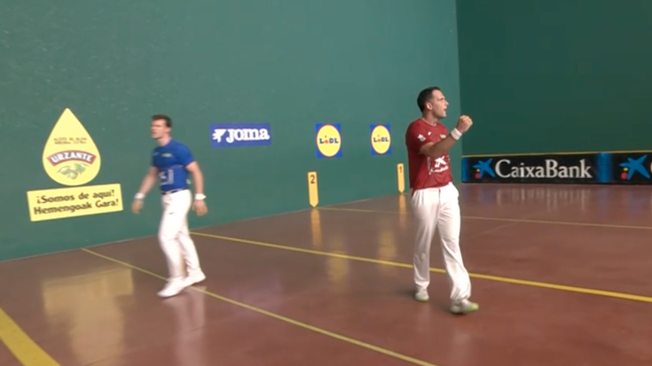 Erik Jakak 22-10 irabazi dio Iñaki Artolari San Fermin txapelketako lehian