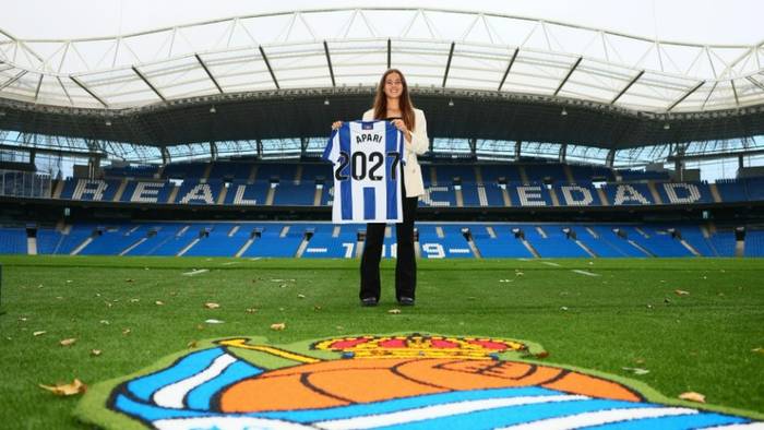 Nahia Apariciok 2027ra arte luzatu du hitzarmena Realarekin