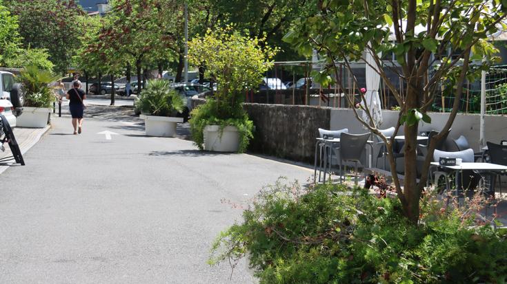 Hainbat aldaketa egingo dituzte San Esteban auzoan, oinezkoak lehenesteko