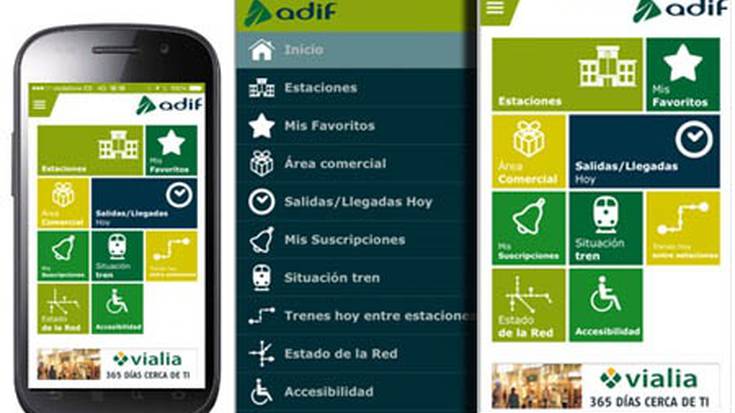 Adif-en mugikorrerako aplikazioa