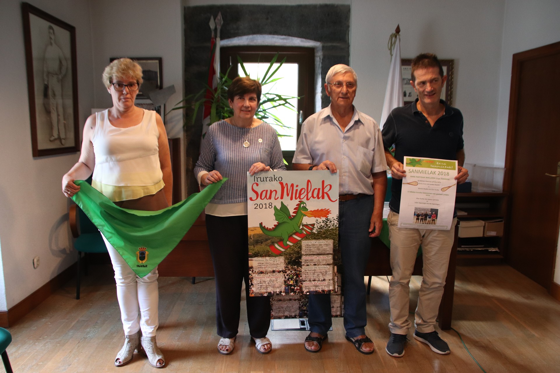 Irurako xaregileek hasiko dituzte aurtengo festak