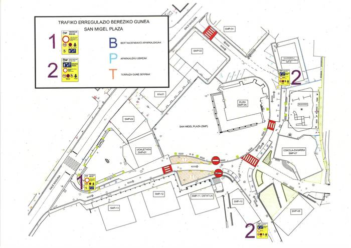 Isunak jarriko dizkiete plazako trafiko arauak hausten dituztenei