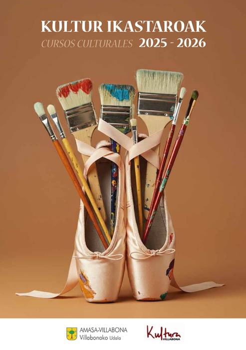 10 kultur ikastaro antolatu ditu udalak 2025-2026 ikasturterako