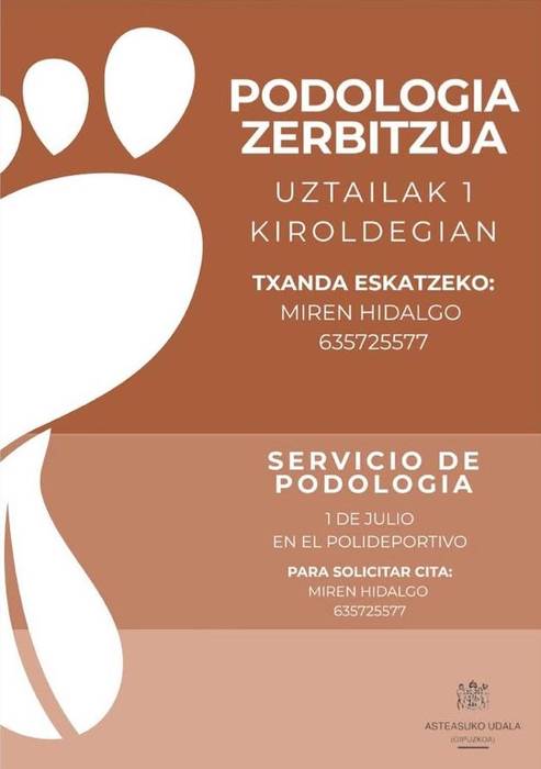 Podologia zerbitzua