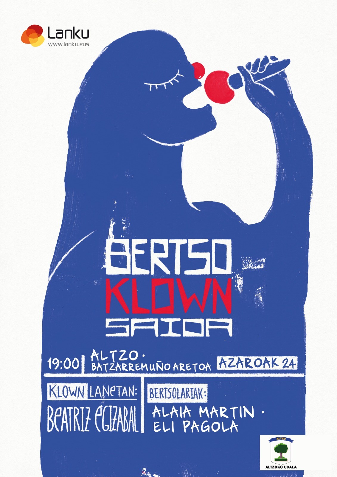 Indarkeria matxistari aurre egiteko, bertso-klown!