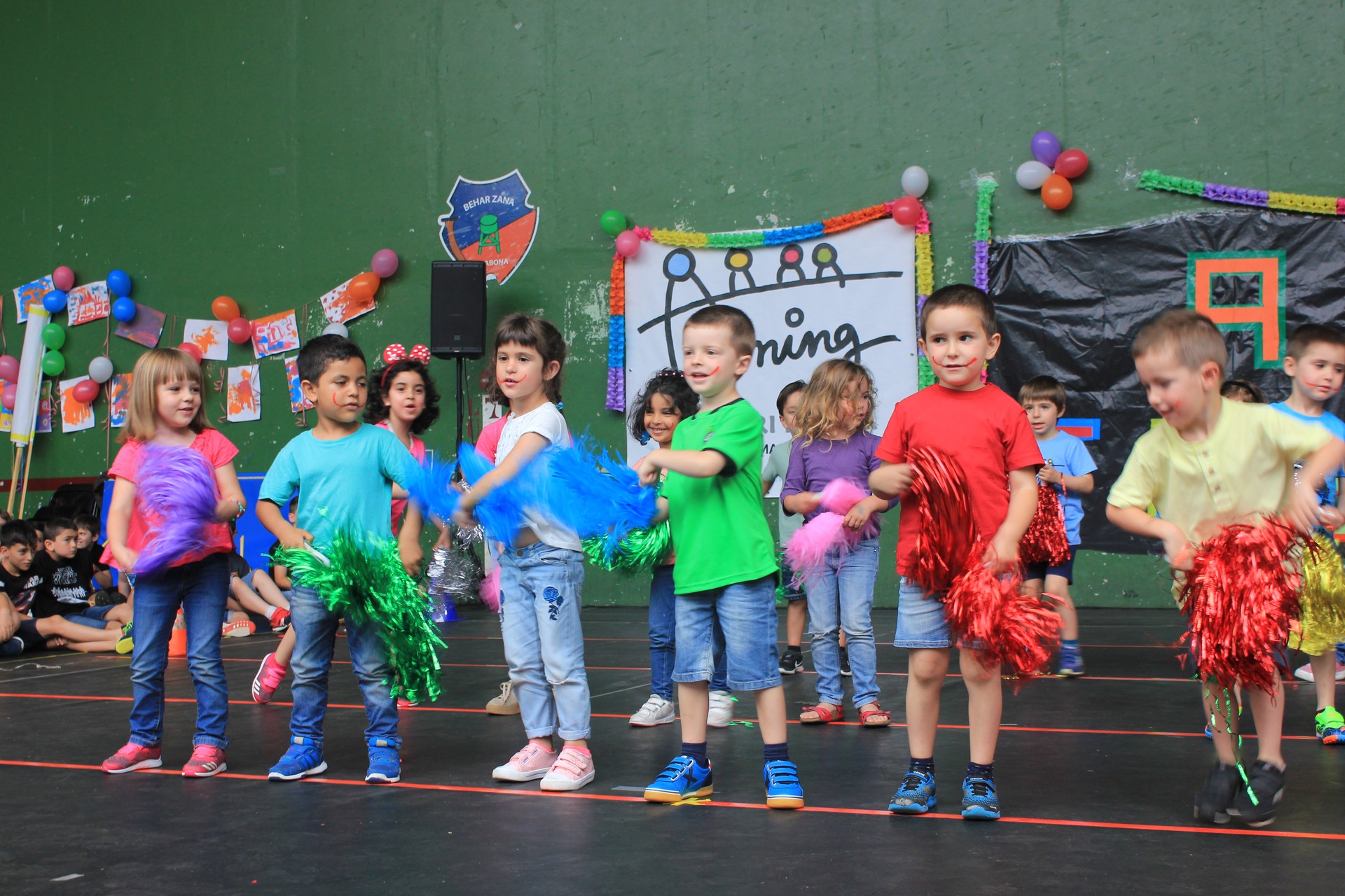 Ikasturteko amaiera festa egin genuen igandean