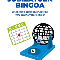 Alegiako jubilatuen bingoa
