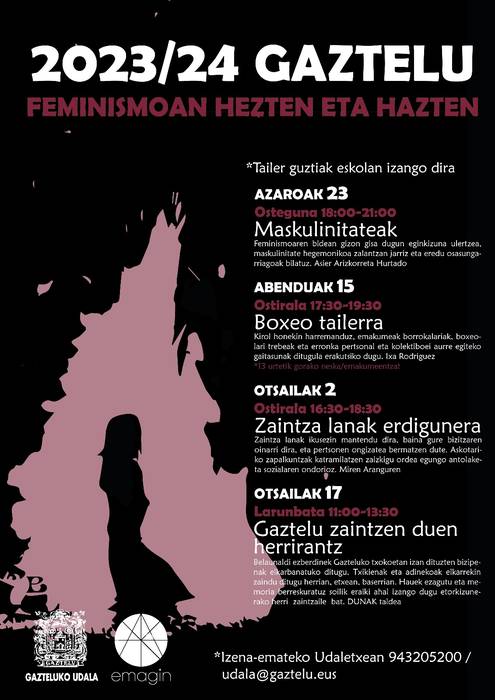Feminismoan hezten eta hazten